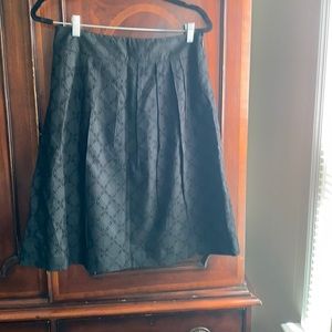 Black eyelet simple skirt!